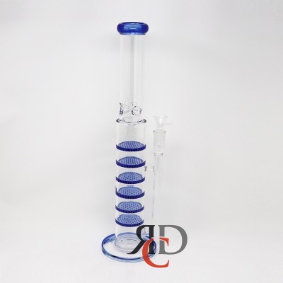 WATER PIPE STRAIGHT W/ 6 LEVEL HONEYCOMB WP4046 1CT